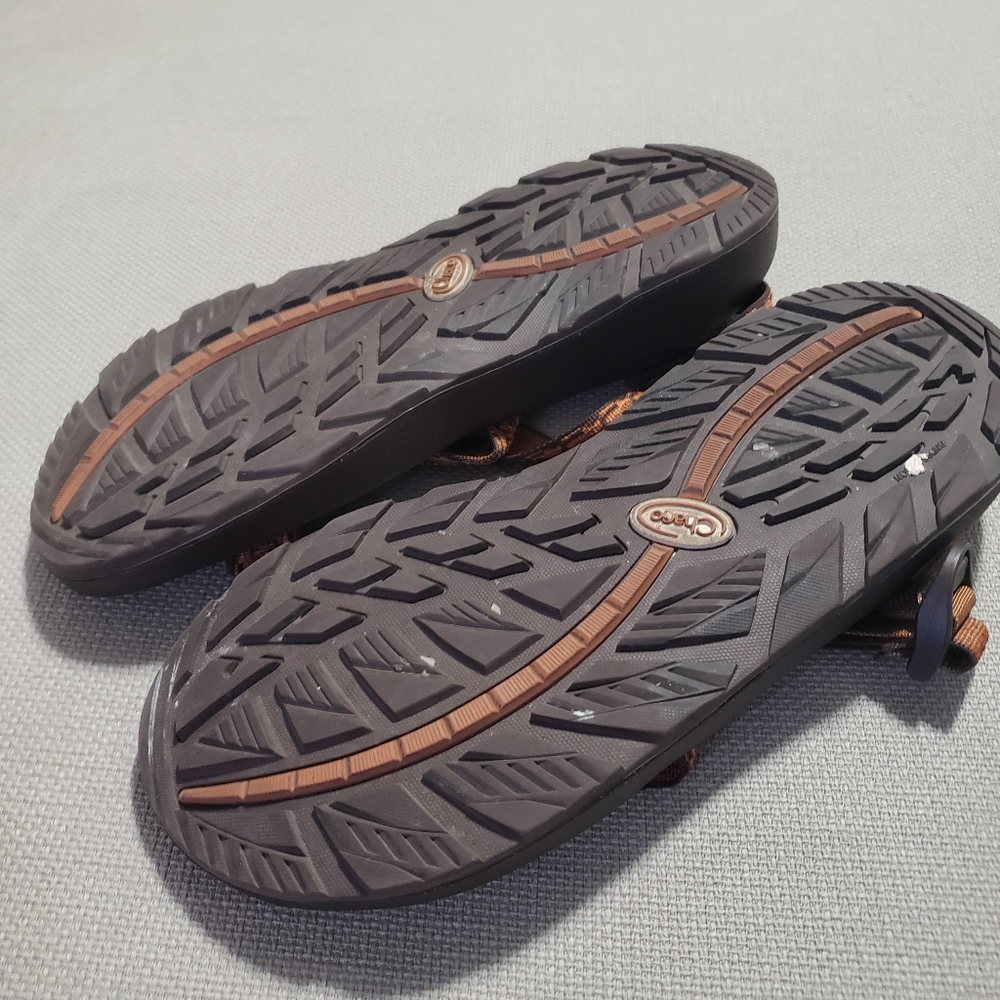 Chaco Men's Classic Performance footwear Outdoor Brown Hiking Sandal Shoes Sz 13 - Picture 11 of 15